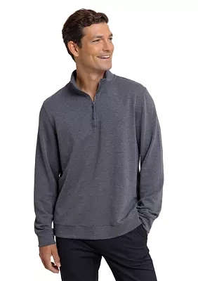 Men's Heather Interlock Pullover