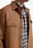 Men's Fairwood Quilted Knit Shacket