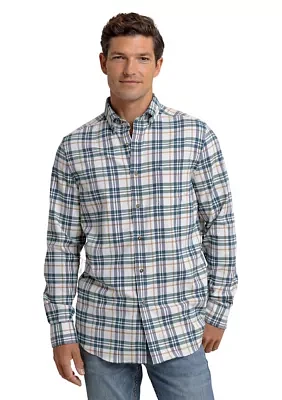 Men's Sandbridge Plaid Flannel Shirt