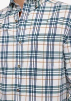 Men's Sandbridge Plaid Flannel Shirt