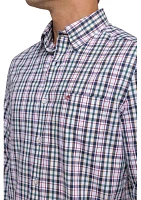 Plaid Charleston Button Up Shirt