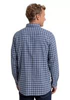 Men's Barnwell Plaid Printed Sport Shirt