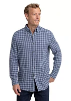 Men's Barnwell Plaid Printed Sport Shirt