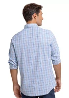 Men's River Point Plaid Printed Shirt