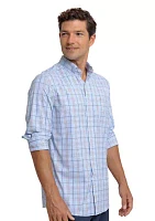 Men's River Point Plaid Printed Shirt