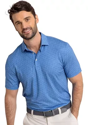 Driver Make it Snappy Printed Polo Shirt