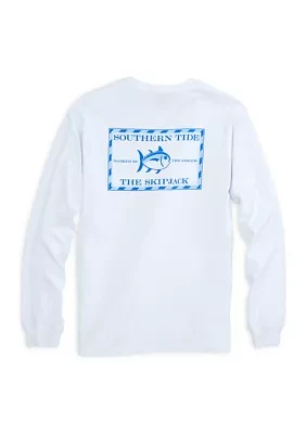 Long Sleeve Cotton Graphic T-Shirt