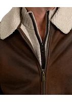 Rainforest Nubuck Sherpa Lined Jacket