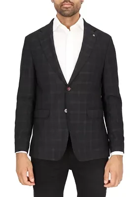 Men's Plaid Printed Sportcoat