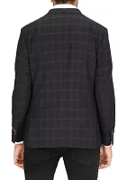 Men's Plaid Printed Sportcoat