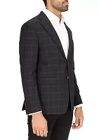 Men's Plaid Printed Sportcoat