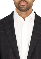 Men's Plaid Printed Sportcoat