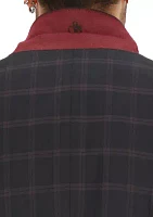 Men's Plaid Printed Sportcoat