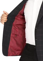 Men's Plaid Printed Sportcoat