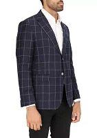 Windowpane Sport Coat