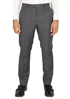 Men's Windowpane Dress Pants