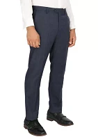 Men's Windowpane Dress Pants