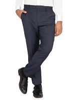 Men's Windowpane Dress Pants