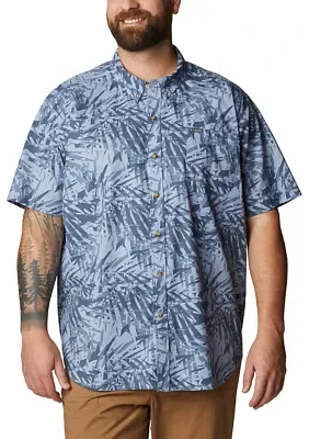 Big & Tall Rapid Rivers™ Printed Short Sleeve Shirt