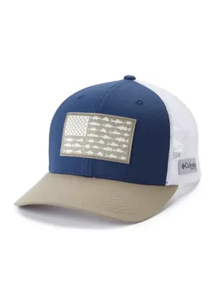 PFG Fish Flag™ Mesh Snapback Cap - High