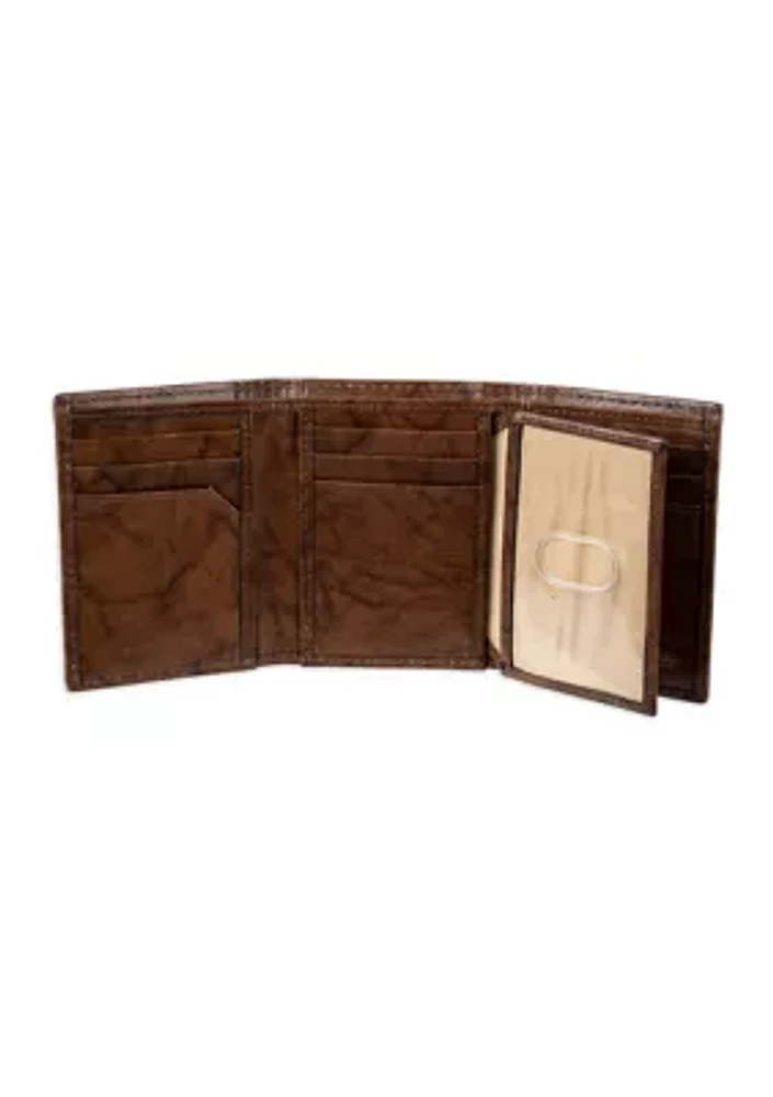 Men's RFID Extra Capacity Trifold Wallet