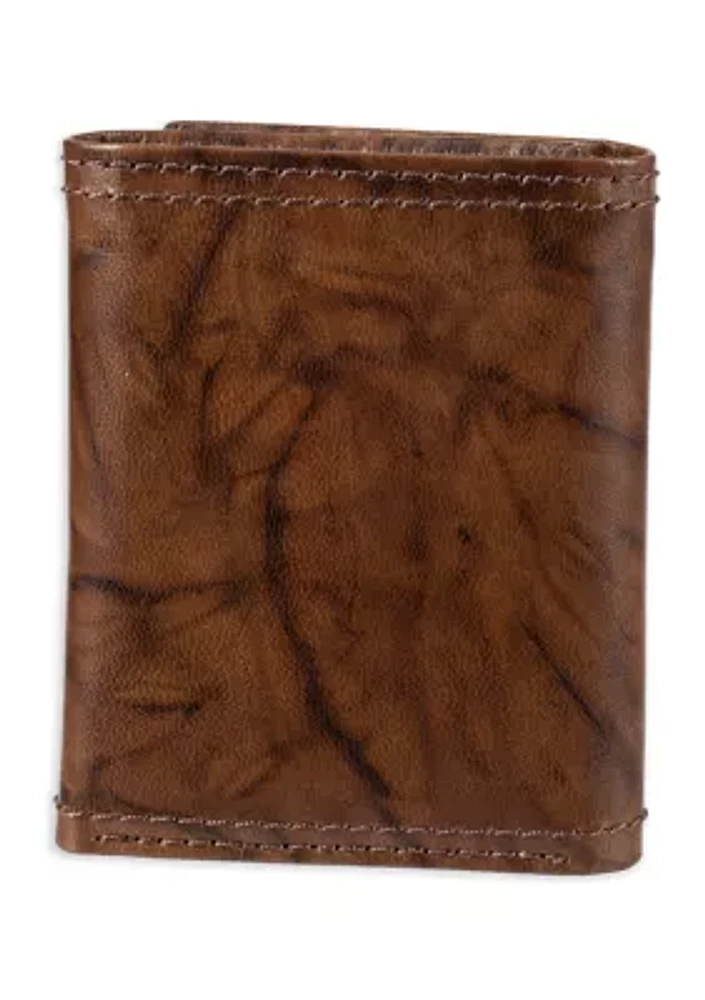 Men's RFID Extra Capacity Trifold Wallet