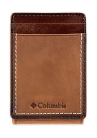 Leather Magnetic Front Pocket RFID Wallet