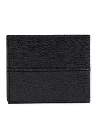 Leather Extra Capacity Passcase RFID Wallet