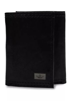 Black Extra Cap Trifold Wallet