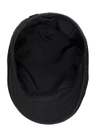 Packable Knit Flat Ivy Cap