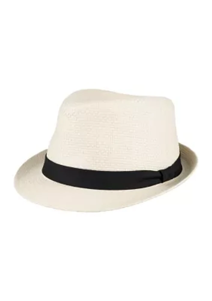 Straw Fedora Hat