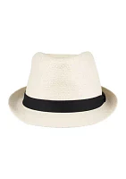 Straw Fedora Hat