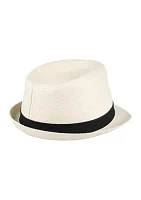 Straw Fedora Hat