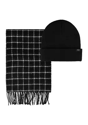 Beanie Hat and Scarf Set