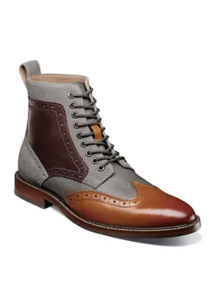 Finnegan Wingtip Lace Boots