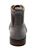 Finnegan Wingtip Lace Boots