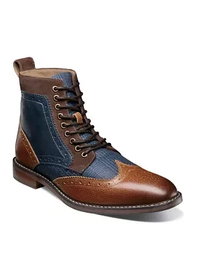 Finnegan Wingtip Lace Boots