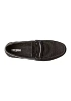 Corby Moc Toe Saddle Slip On Loafers