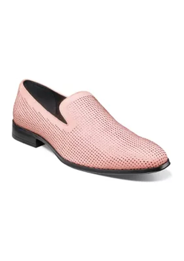 Suave Rhinestone Slip On Loafers