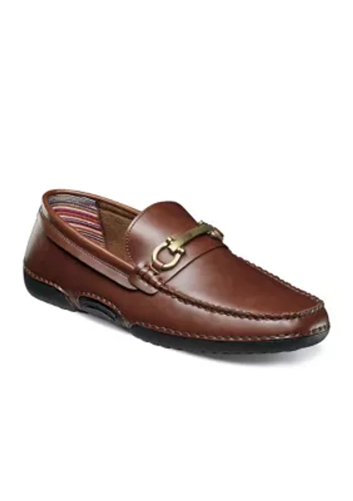 Delano Moc Toe Bit Slip On Loafers