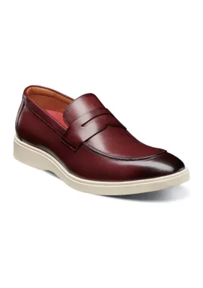 Spencer Moc Toe Penny Slip On Loafers