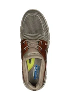 Del Retto Boat Shoes - Clean Slate