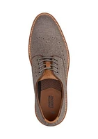 Upton Knit Wingtip Oxford Shoes