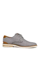 Highland Canvas Plain Toe Oxford Shoes