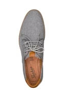 Highland Canvas Plain Toe Oxford Shoes