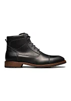 Lodge Lace Up Cap Toe Boots