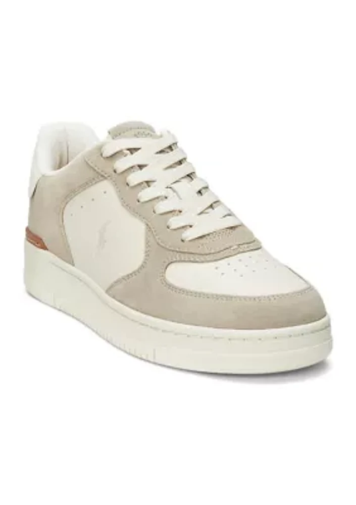 Master's Court Leather Suede Sneakers