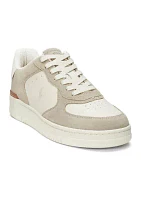 Master's Court Leather Suede Sneakers