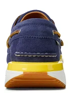 Train 89 Suede Moc Toe Sneakers