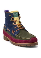 Ranger Mid Color Blocked Suede Boots